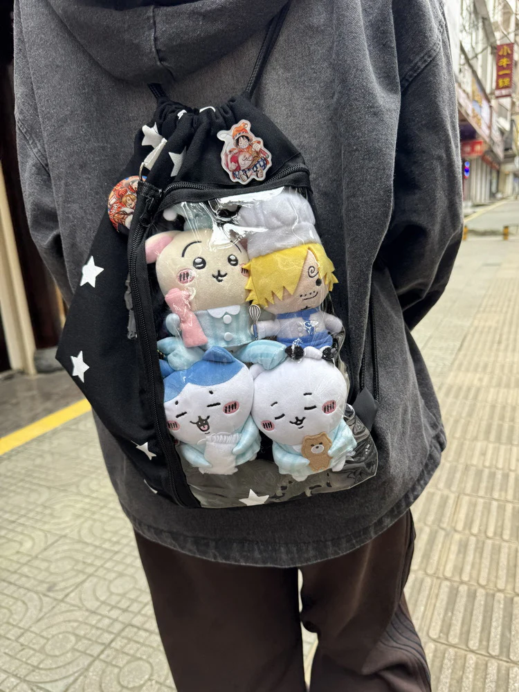 Large-Capacity Star Drawstring Ita Bag - Image 35