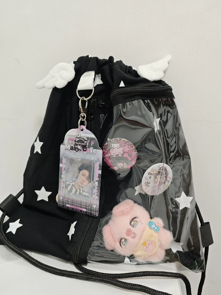 Large-Capacity Star Drawstring Ita Bag - Image 37