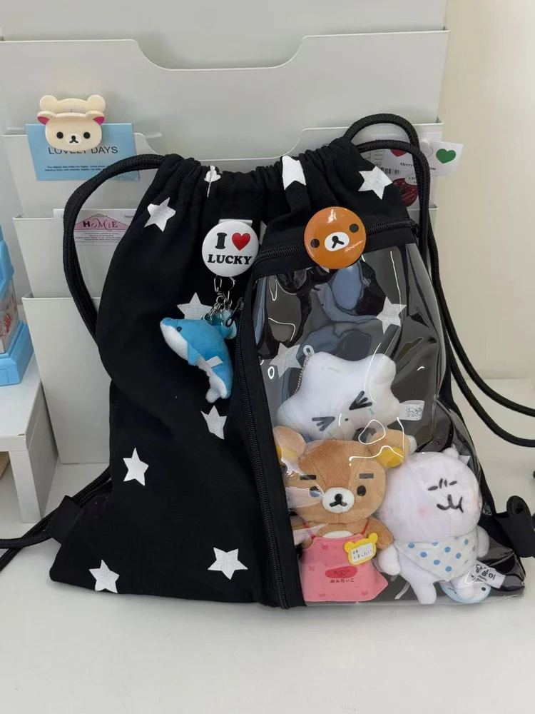 Large-Capacity Star Drawstring Ita Bag - Image 39
