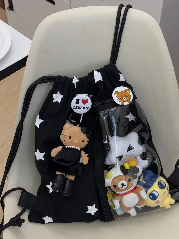 Large-Capacity Star Drawstring Ita Bag - Image 40