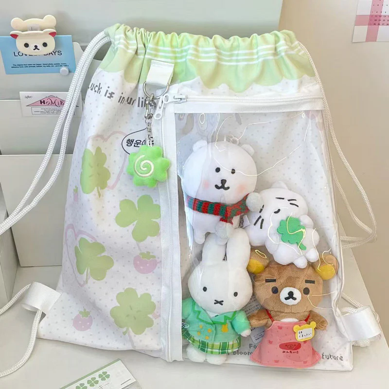 Large-Capacity Star Drawstring Ita Bag - Image 7