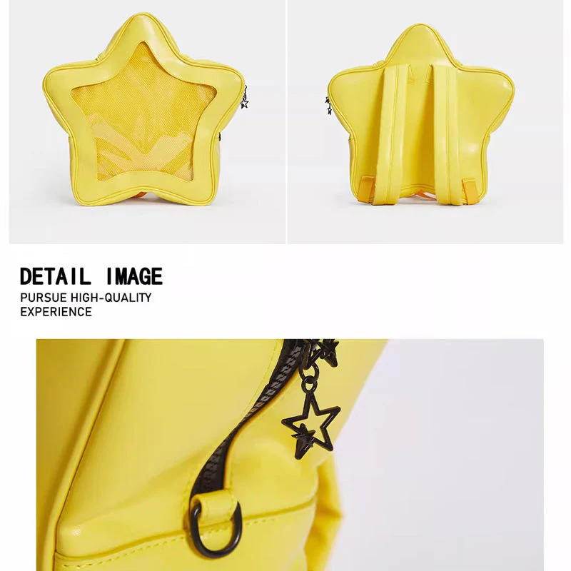 Large Capacity Star Shape Ita Backpack - Image 3