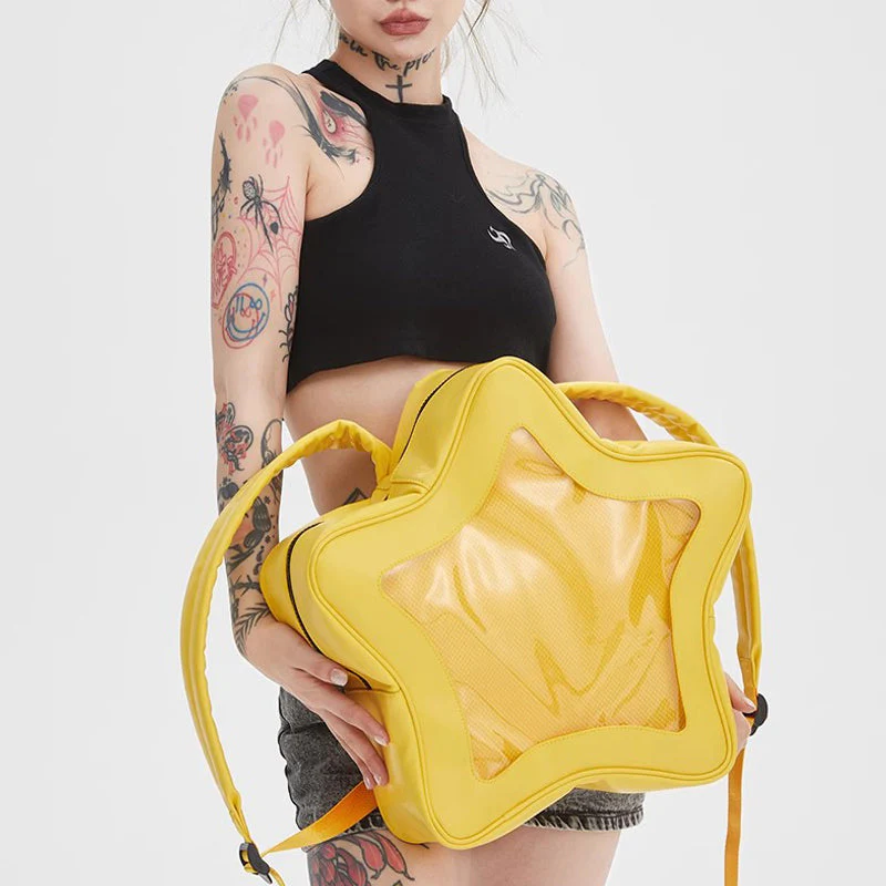 Large Capacity Star Shape Ita Backpack - Image 4