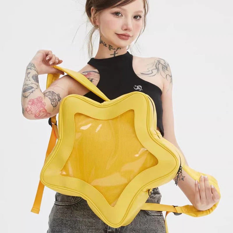 Large Capacity Star Shape Ita Backpack - Image 8
