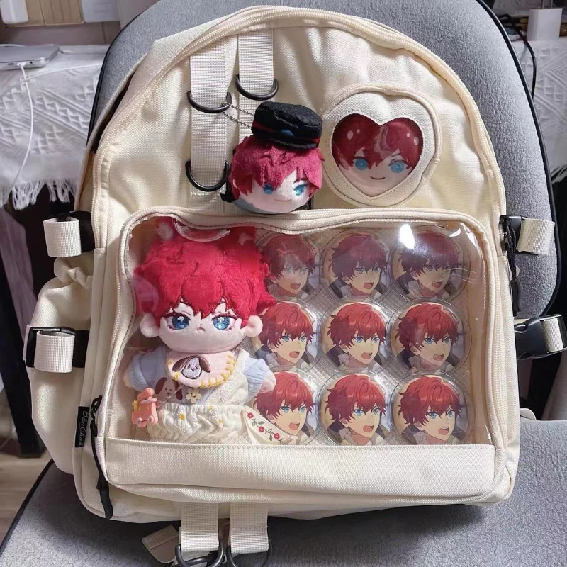 Large Lolita Double Clear Windows Kawaii Anime Backpack - Image 10