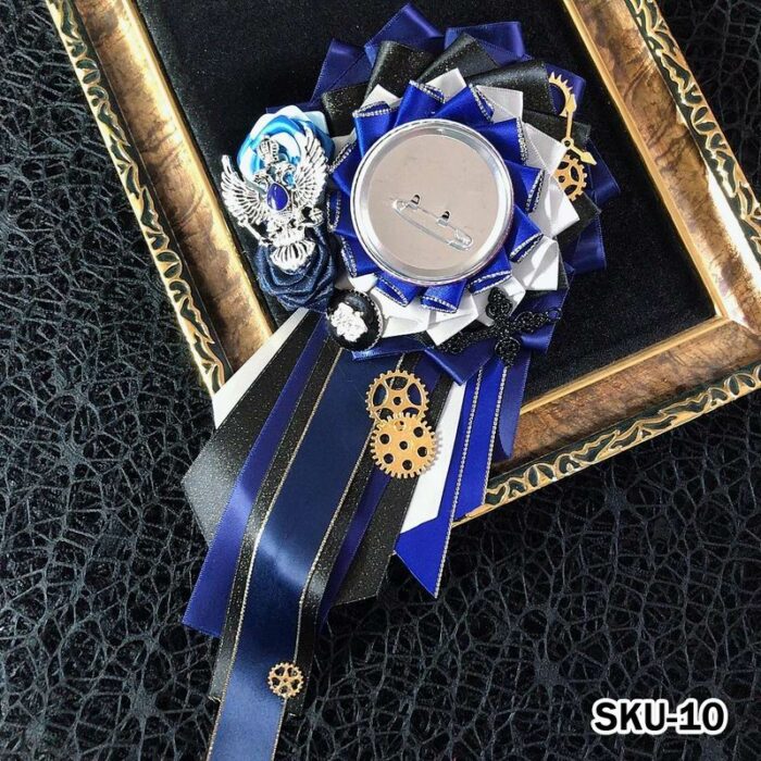 Handmade Ita Bag Rosette Ribbon Accessory Ornament 58mm - Image 10