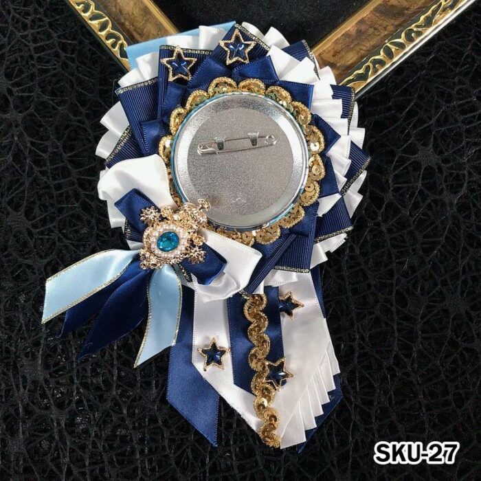 Handmade Ita Bag Rosette Ribbon Accessory Ornament 58mm - Image 27