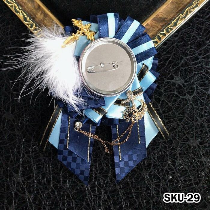 Handmade Ita Bag Rosette Ribbon Accessory Ornament 58mm - Image 29