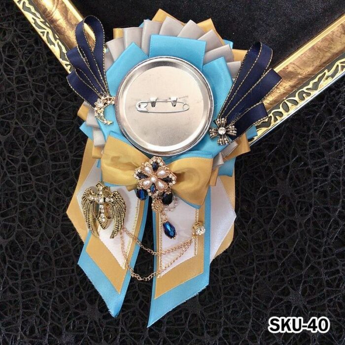 Handmade Ita Bag Rosette Ribbon Accessory Ornament 58mm - Image 40
