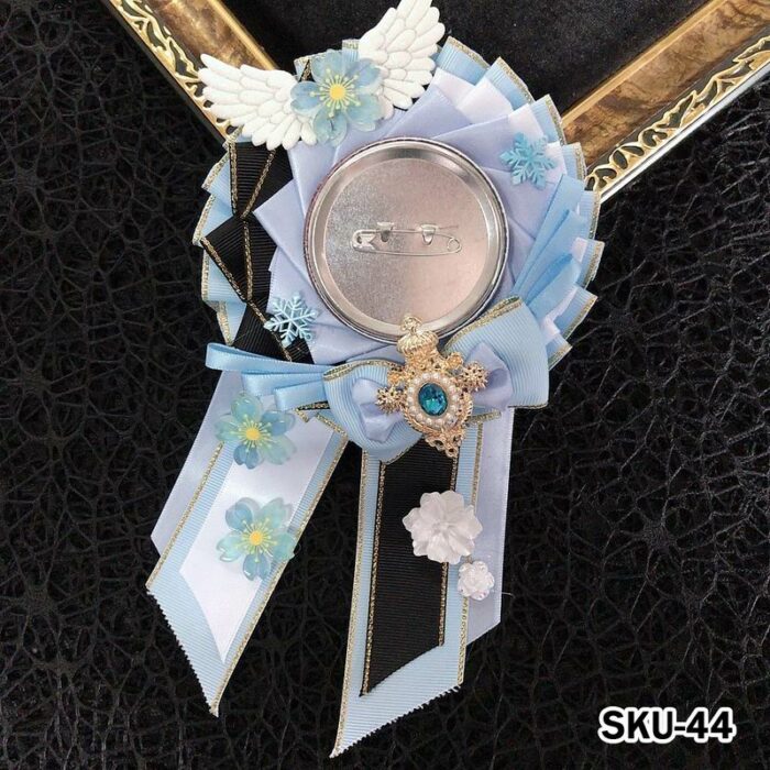 Handmade Ita Bag Rosette Ribbon Accessory Ornament 58mm - Image 44