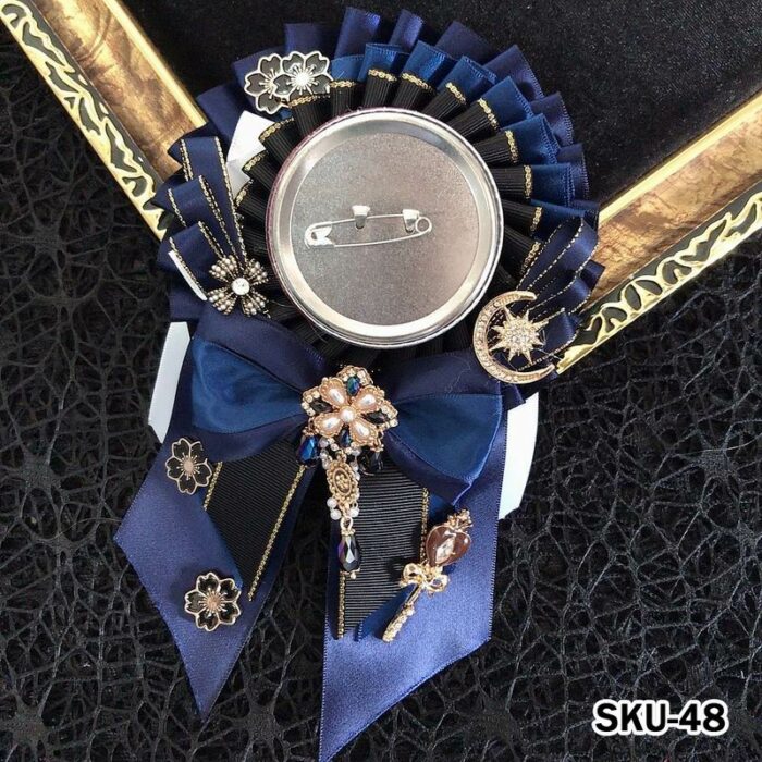 Handmade Ita Bag Rosette Ribbon Accessory Ornament 58mm - Image 48