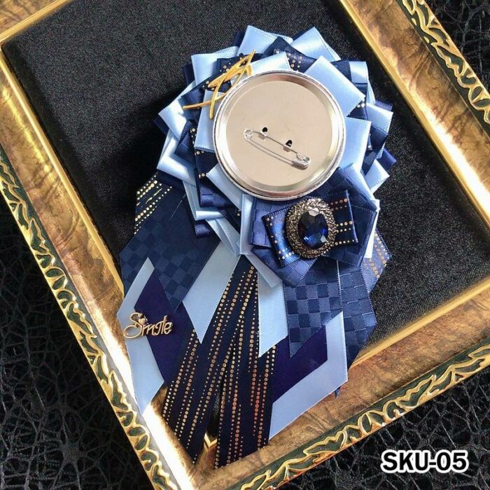 Handmade Ita Bag Rosette Ribbon Accessory Ornament 58mm - Image 5