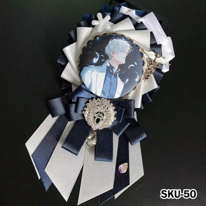 Handmade Ita Bag Rosette Ribbon Accessory Ornament 58mm - Image 50