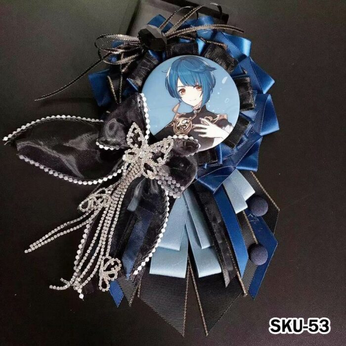 Handmade Ita Bag Rosette Ribbon Accessory Ornament 58mm - Image 53