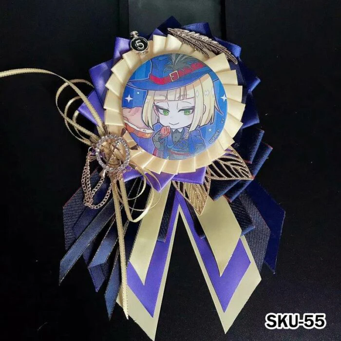 Handmade Ita Bag Rosette Ribbon Accessory Ornament 58mm - Image 55