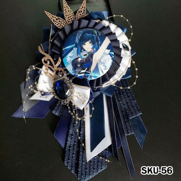 Handmade Ita Bag Rosette Ribbon Accessory Ornament 58mm - Image 56