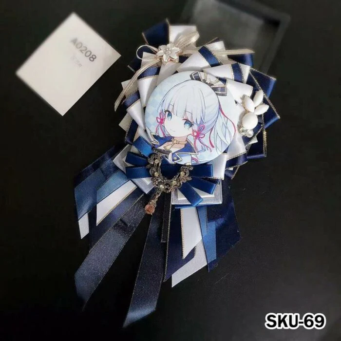 Handmade Ita Bag Rosette Ribbon Accessory Ornament 58mm - Image 69
