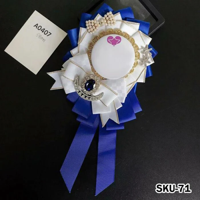 Handmade Ita Bag Rosette Ribbon Accessory Ornament 58mm - Image 71