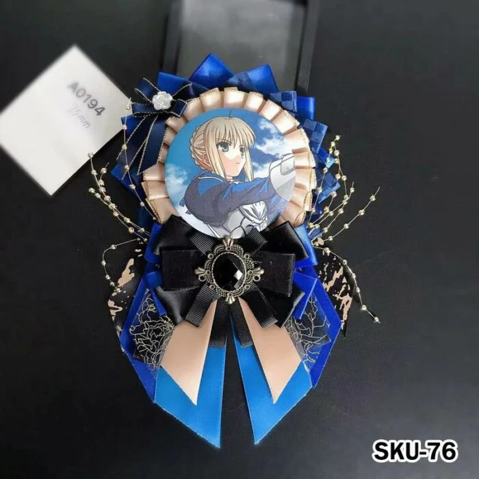 Handmade Ita Bag Rosette Ribbon Accessory Ornament 58mm - Image 76
