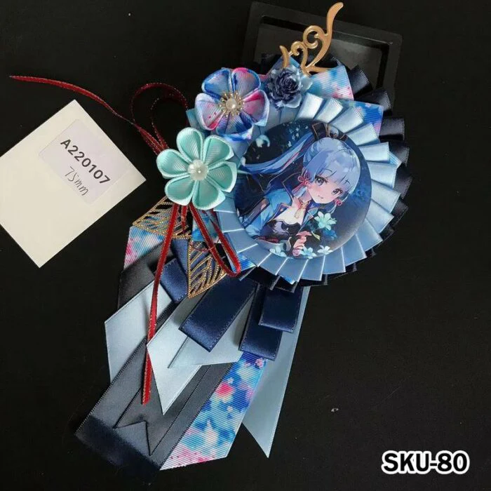 Handmade Ita Bag Rosette Ribbon Accessory Ornament 58mm - Image 80