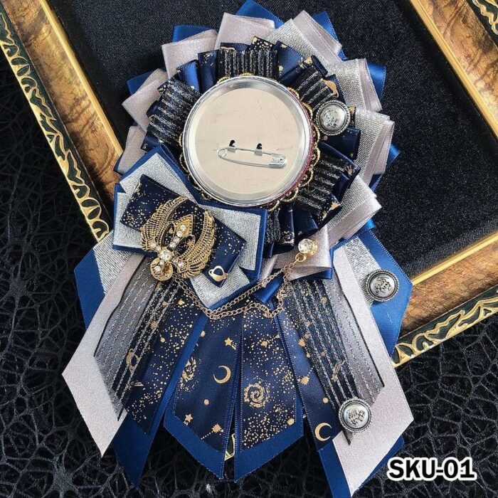 Handmade Ita Bag Rosette Ribbon Accessory Ornament 58mm - Image 83