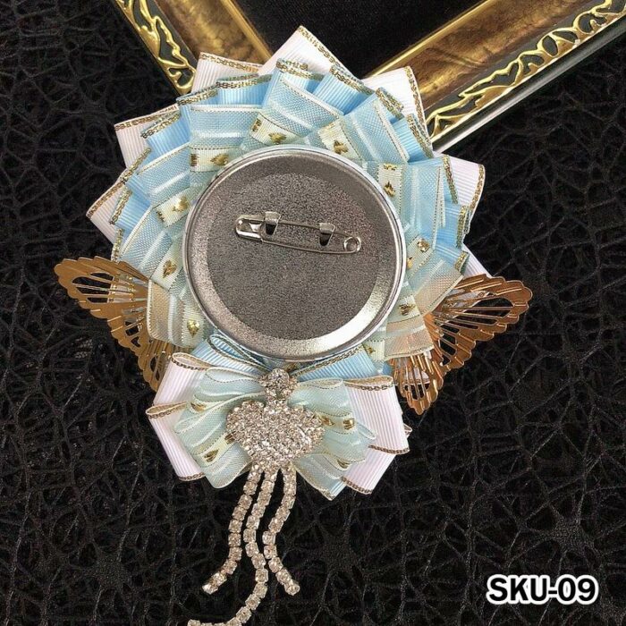 Handmade Ita Bag Rosette Ribbon Accessory Ornament 58mm - Image 9