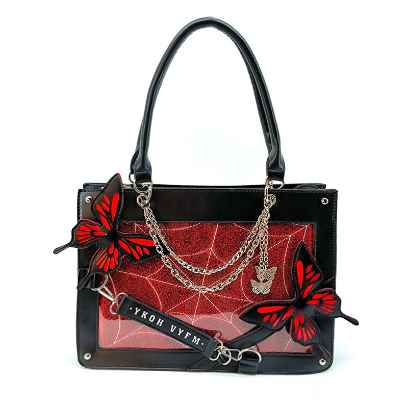 Lolita Butterfly Ita Bag  Gotter Diablo Tote Bag - Image 8