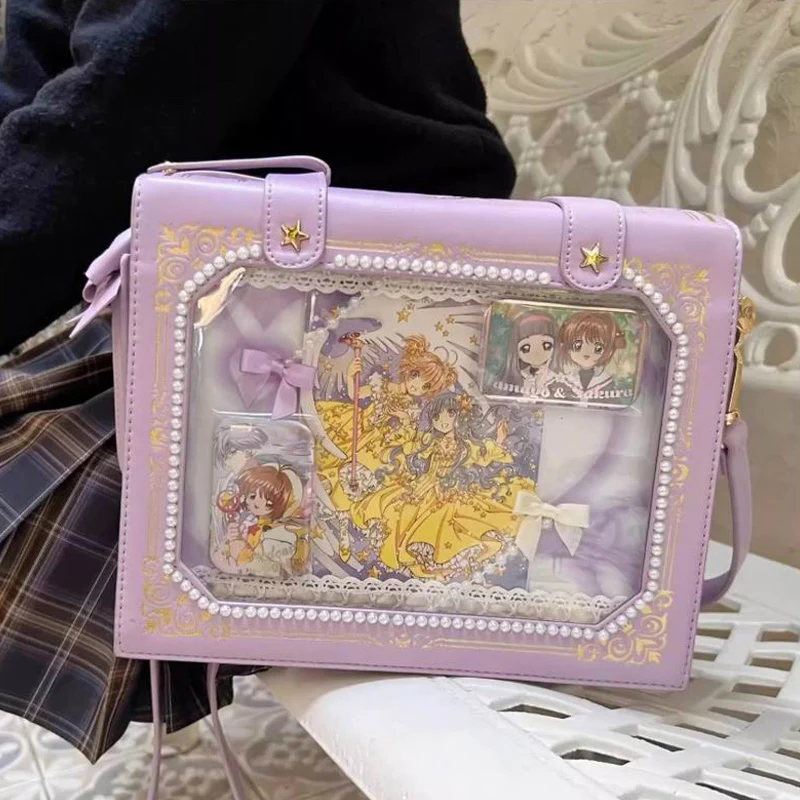 Magic Book Ita Bag Cute Crossbody and Shoulder Design for Pins - Image 19