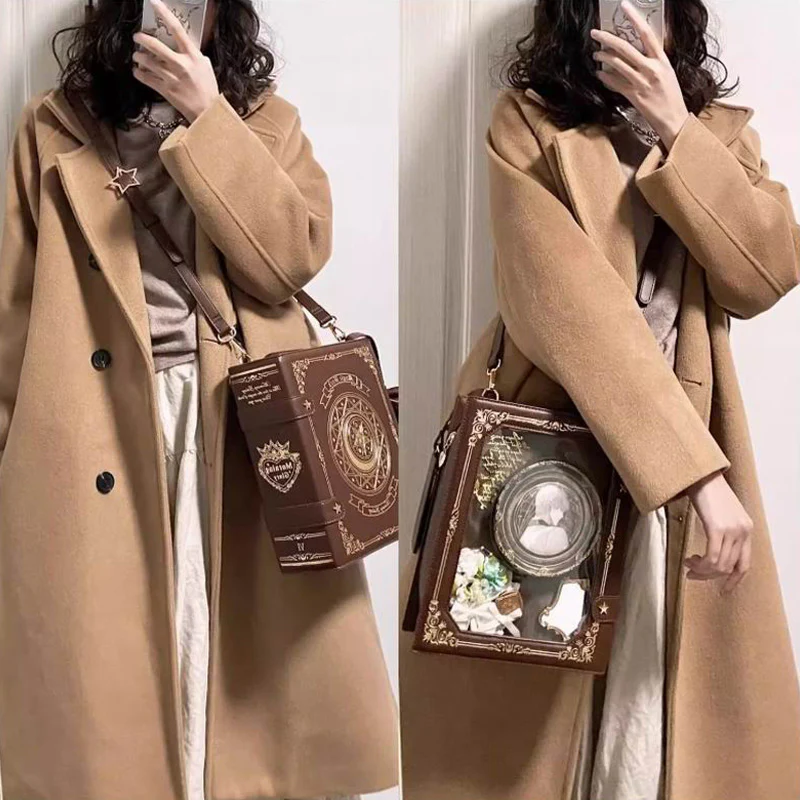 Magic Book Ita Bag Cute Crossbody and Shoulder Design for Pins - Image 31