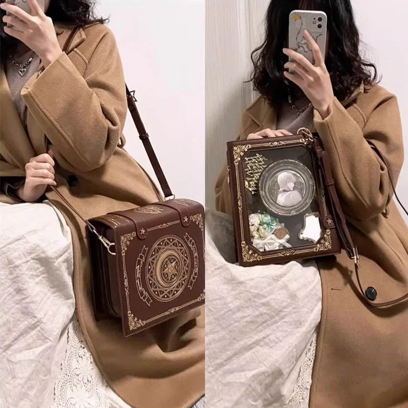Magic Book Ita Bag Cute Crossbody and Shoulder Design for Pins - Image 32