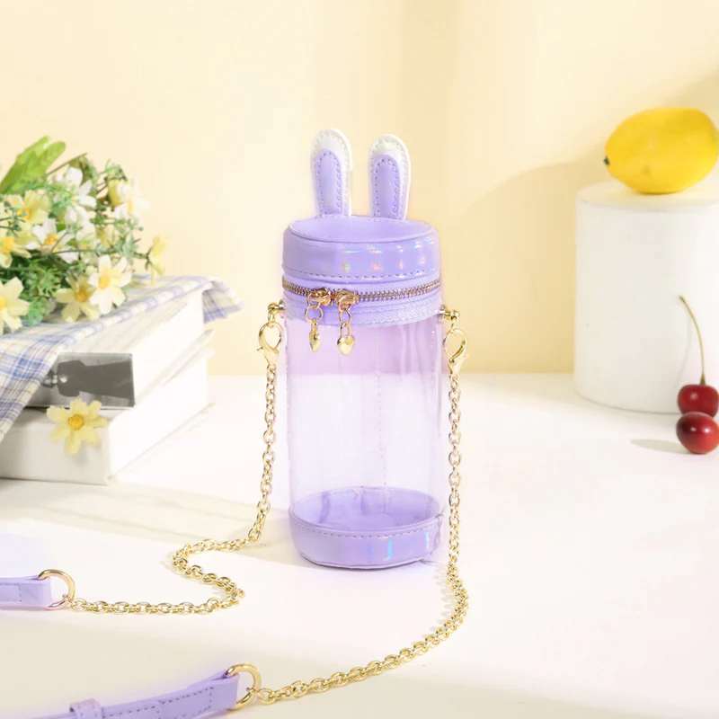 Mini Transparent Bunny Ita Bag – 20cm, 15cm, 10cm Doll Bag - Image 18