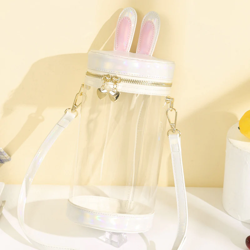 Mini Transparent Bunny Ita Bag – 20cm, 15cm, 10cm Doll Bag - Image 7