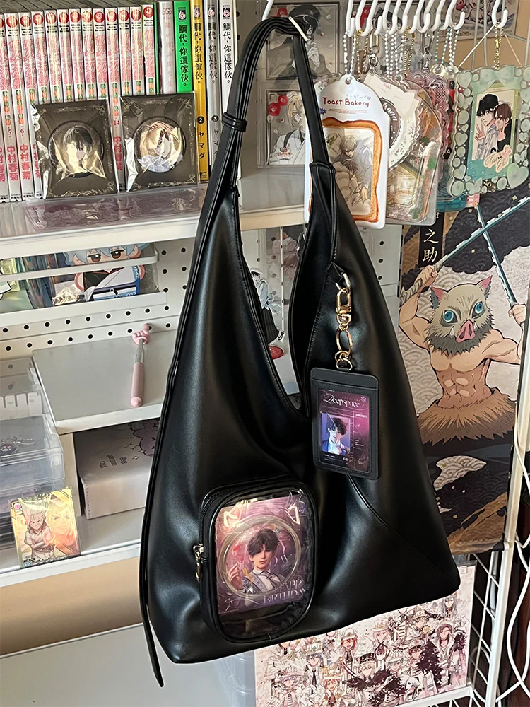 Minimalist Triangle-Design Ita Shoulder Bag - Image 6