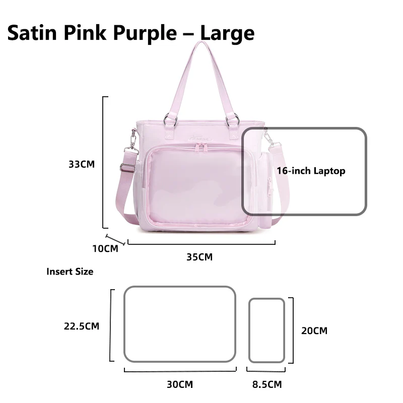 Multi-Purpose Ita Backpack – 3-Way Crossbody and Shoulder Bag - Image 62