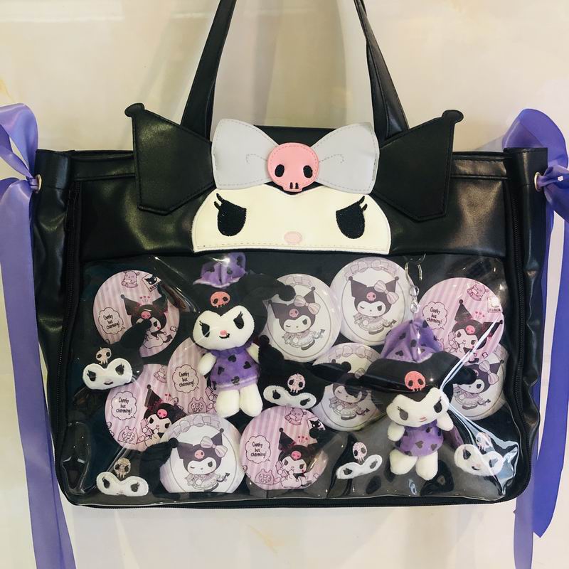 My Melody Kuromi Ita Bag Pins Display Tote Bag - Image 13