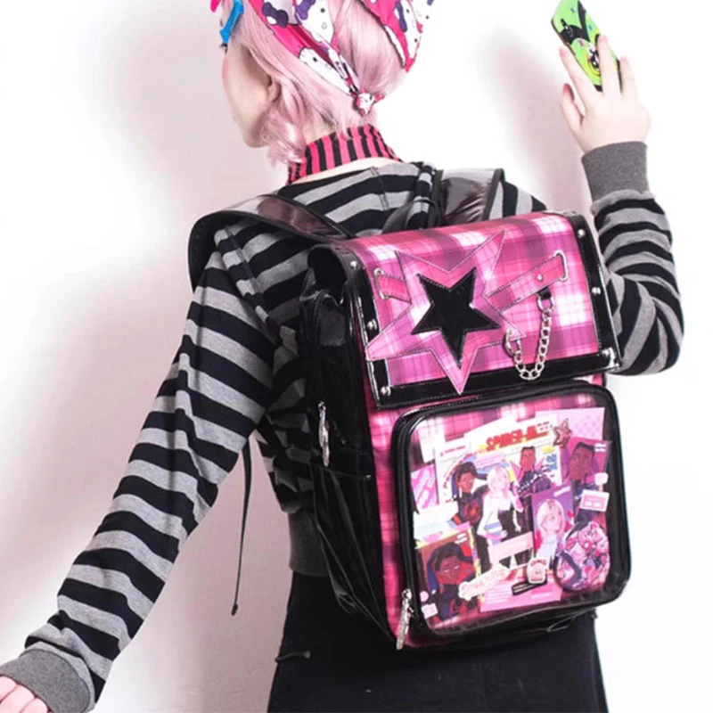 Pentagram Student Anime Ita Bag Backpack - Image 11