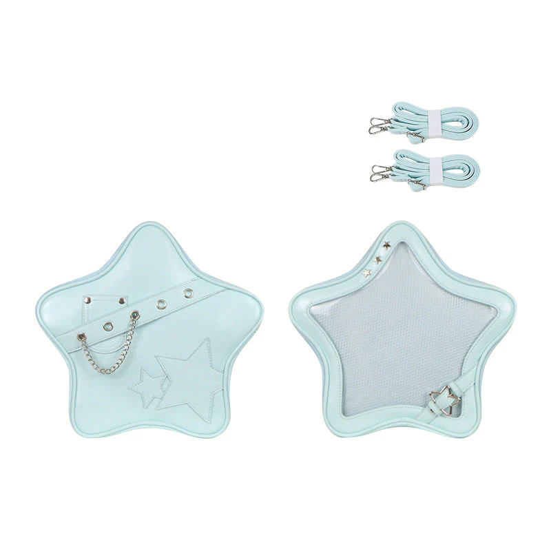 Y2K Star Shaped Ita Bag Backpack - Image 11