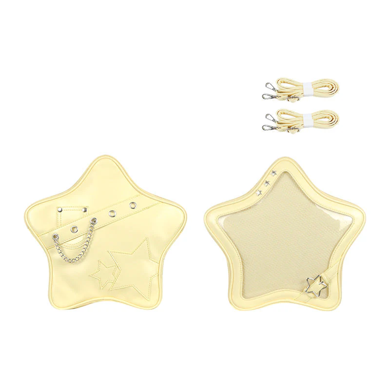 Y2K Star Shaped Ita Bag Backpack - Image 14
