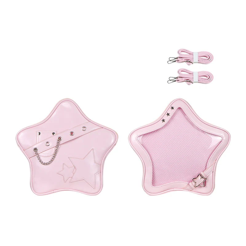 Y2K Star Shaped Ita Bag Backpack - Image 18