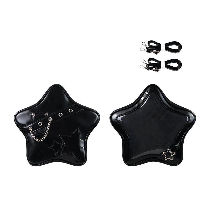 Y2K Star Shaped Ita Bag Backpack - Image 6