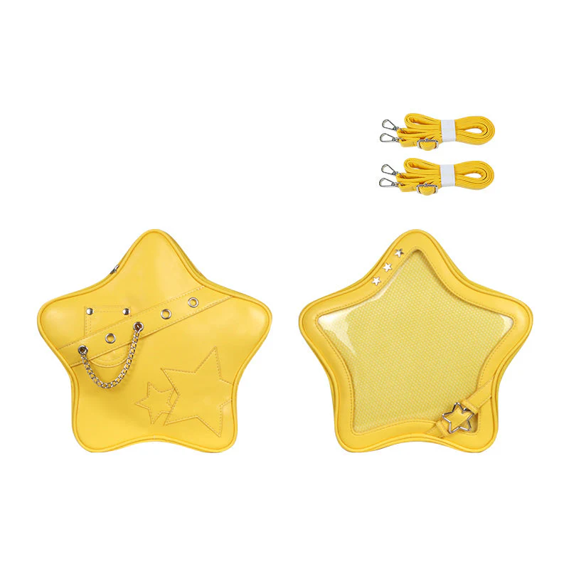 Y2K Star Shaped Ita Bag Backpack - Image 9