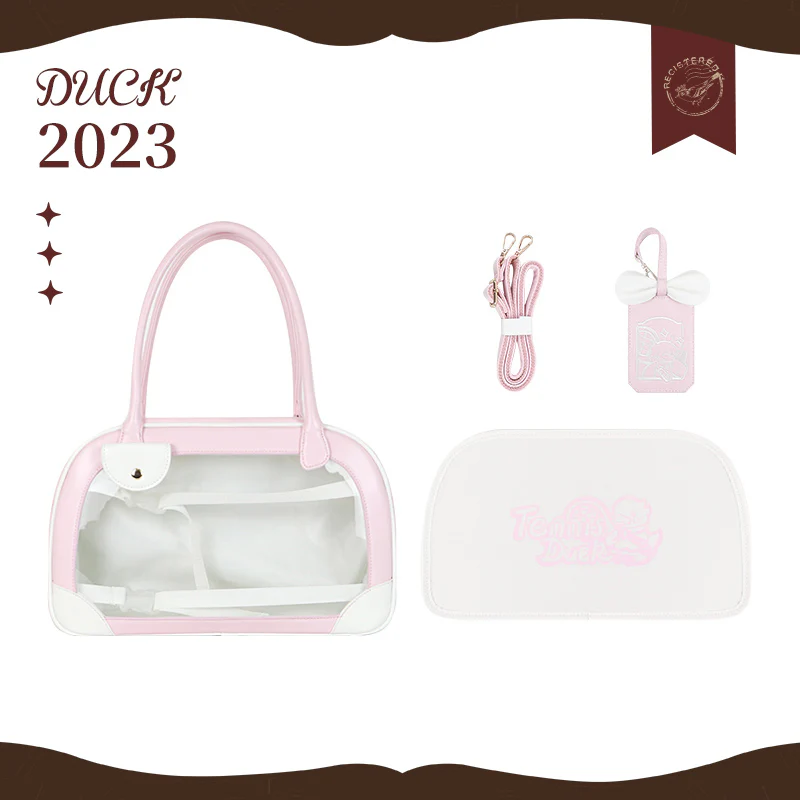 Pu Handbag Crossbody Daily Ita Bag Pin Bag 20cm Doll Bag - Image 33