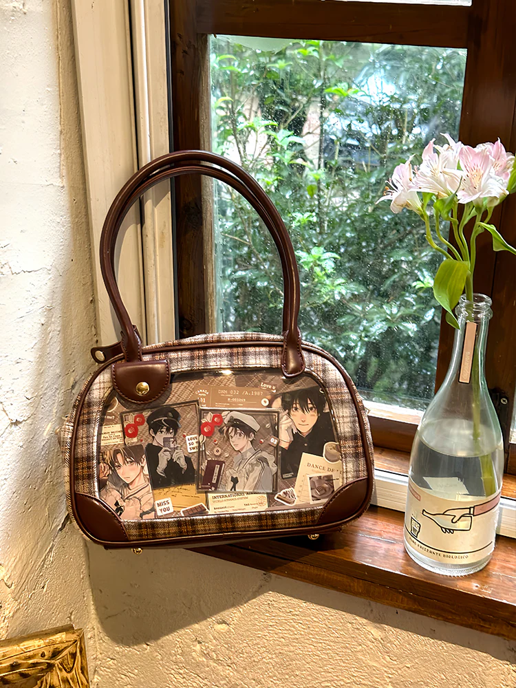 Pu Handbag Crossbody Daily Ita Bag Pin Bag 20cm Doll Bag - Image 9