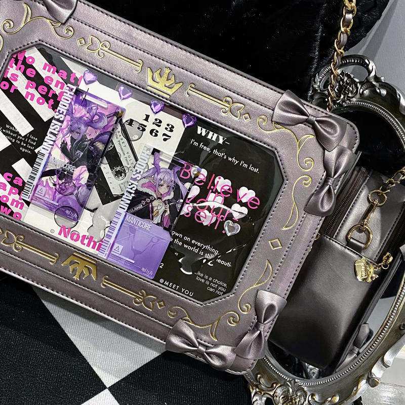 Retro Picture Frame Embossing Tote Bag - Image 10