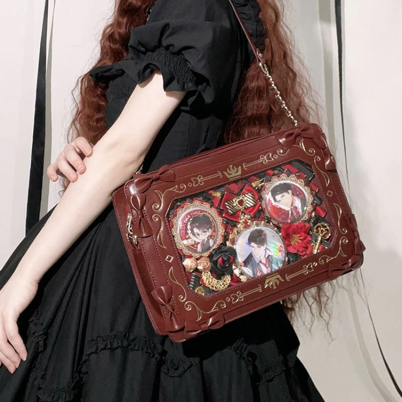 Retro Picture Frame Embossing Tote Bag - Image 5