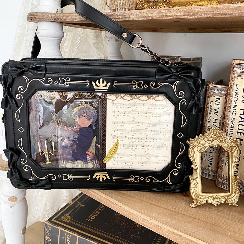 Retro Picture Frame Embossing Tote Bag - Image 6