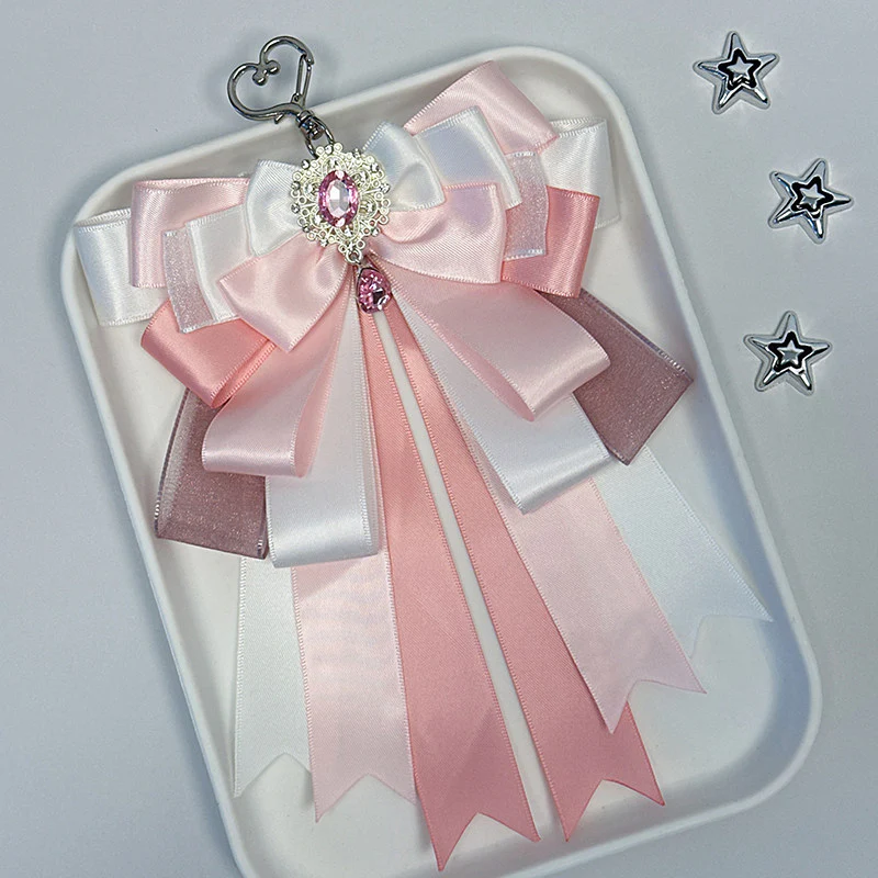 Ribbon Bow Charm DIY Decoration for Ita Bags - Image 2