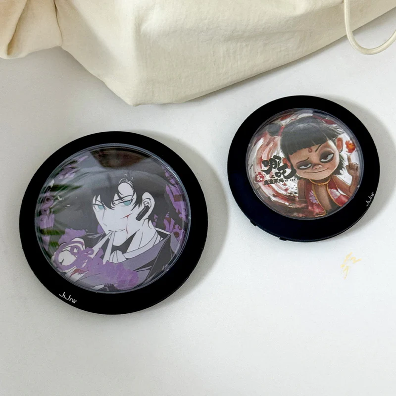 Round Badge Protector Case Ita Bag Keychain Charm - Image 9