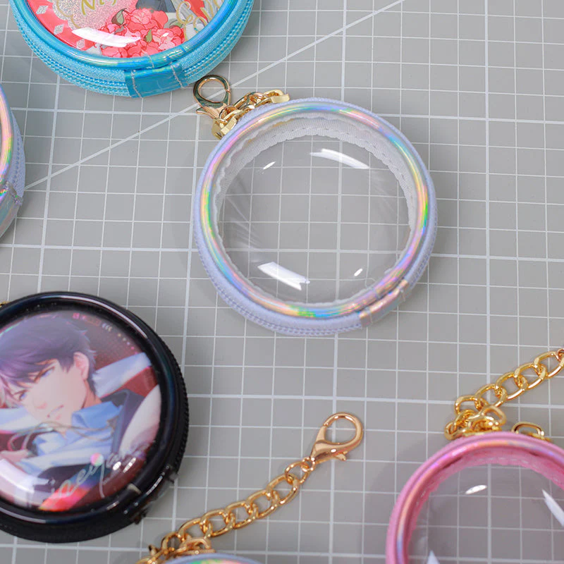 Small Round Can Badge Protective Pouch - Image 10