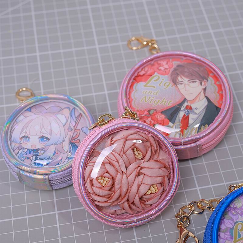 Small Round Can Badge Protective Pouch - Image 8
